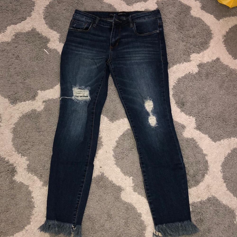 Dark wash jeans